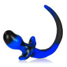 Oxballs Plug Queue Puppy Tail Bulldog 11.5 x 6 cm Bleu